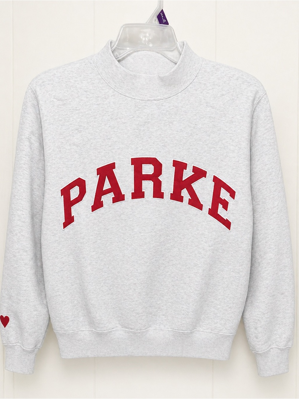 Parke Valentine Varsity Mockneck Size S/M